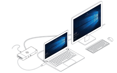Стыковочный модуль Dell — WD19/WD19S, одинарный кабель Type-C